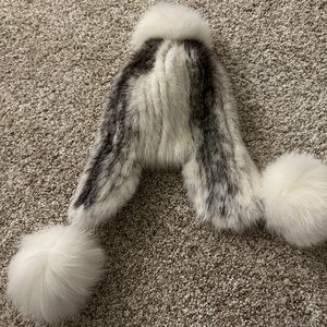 Fur winter hat